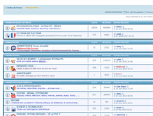 Tablet Screenshot of forum-actualite.com